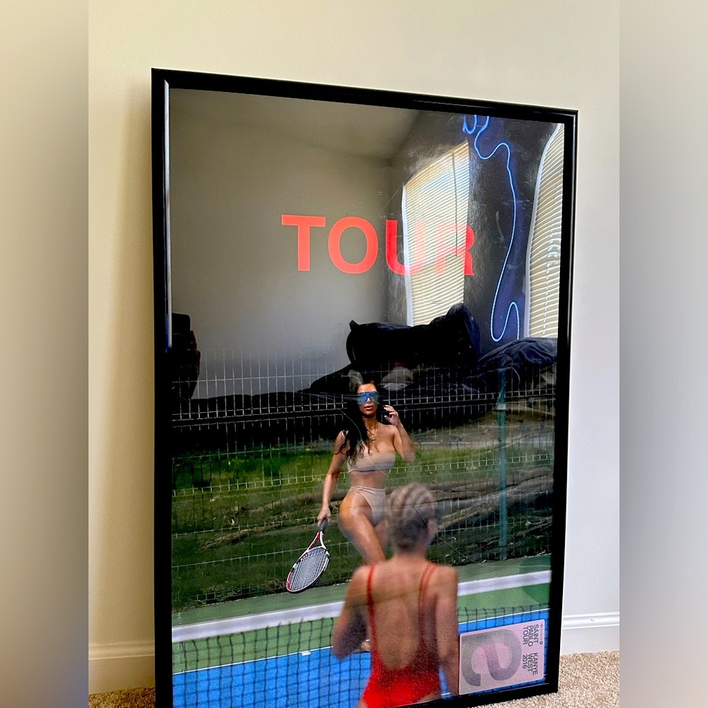 Kanye West “The Life of Pablo” VIP tour poster